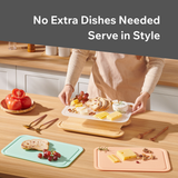 KitchenSavvi 4-in-1 Chopping Board Set — image 4