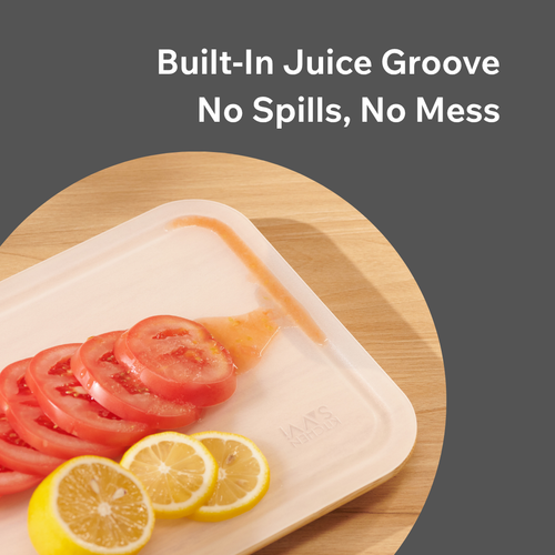 KitchenSavvi 4-in-1 Chopping Board Set